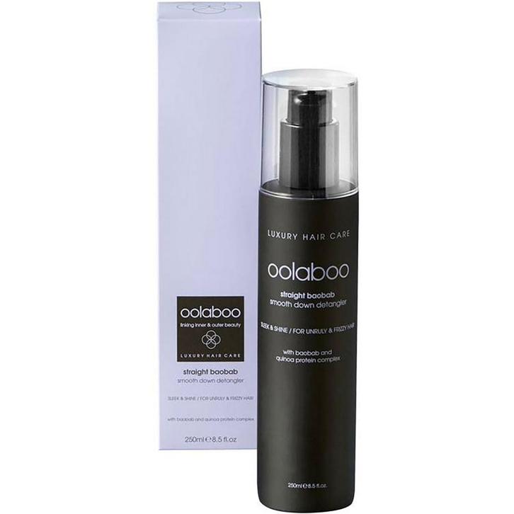 Oolaboo  Straight Baobab  Smooth Down Detangler  250 ml, Sieraden, Tassen en Uiterlijk, Uiterlijk | Haarverzorging, Nieuw, Verzenden