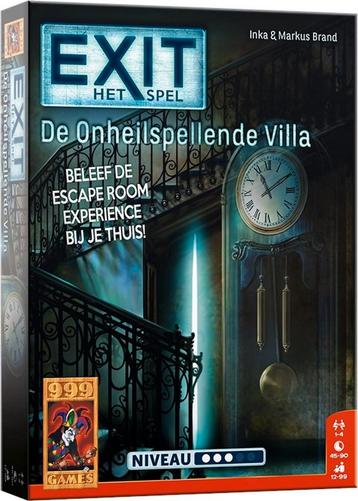 EXIT De Onheilspellende Villa beschikbaar voor biedingen