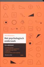 Het psychologisch onderzoek 9789026322655 Wim Bloemers, Gelezen, Wim Bloemers, Wim Bloemers, Verzenden