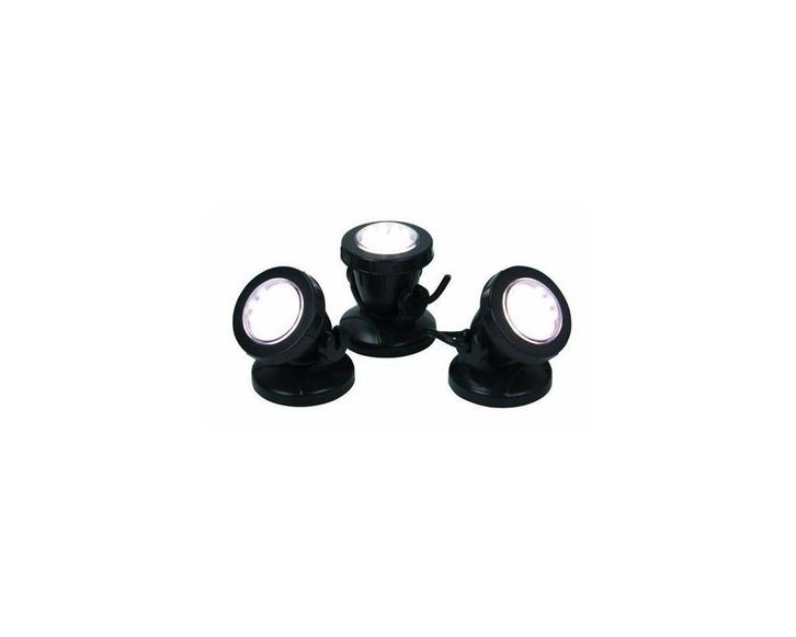 AquaKing LED 12 sensor set (3 stuks) tuin- vijververlichting, Tuin en Terras, Buitenverlichting, Licht-donker-sensor, Netvoeding