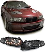 Xenon Look Koplampen met Angel Eyes voor BMW 3 Serie E46, Ophalen of Verzenden