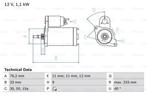Startmotor / Starter VOLKSWAGEN TRANSPORTER T4 (2.0), Ophalen of Verzenden, Nieuw