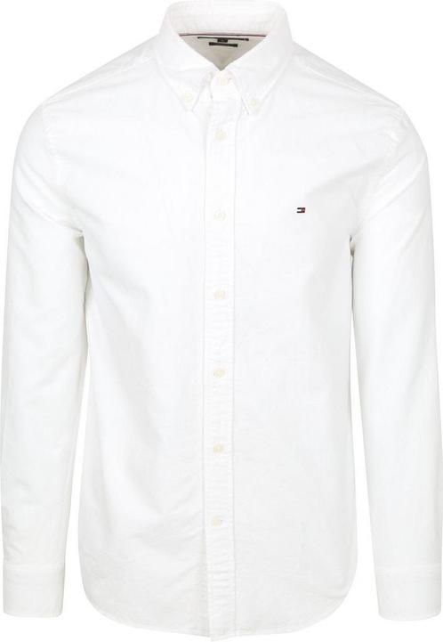 Tommy Hilfiger Oxford Overhemd Wit maat L Heren, Kleding | Heren, Overhemden, Wit, Nieuw, Verzenden