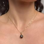 Ketting met veerringsluiting en opengaarde hanger met 7