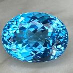 Zonder minimumprijs Blauw Topaas - 34.72 ct - nternational, Nieuw