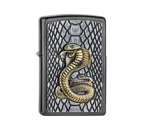 Zippo Kobra Tri-Colour, Verzamelen, Rookartikelen, Aanstekers en Luciferdoosjes, Aansteker, Verzenden