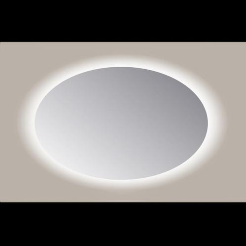 Spiegel Ovaal Sanicare Q-Mirrors 60x80 cm PP Geslepen LED, Doe-het-zelf en Verbouw, Sanitair, Ophalen of Verzenden