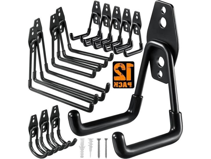 Heavy Duty Utility Steel Wall Mounted Garage Storage Hooks -, Huis en Inrichting, Woonaccessoires | Overige, Nieuw, Verzenden