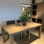 Malinda Eettafel Eiken 160x90 - Weber Huiscollectie, Huis en Inrichting, Tafels | Eettafels, 50 tot 100 cm, Eikenhout, Nieuw, Landelijk