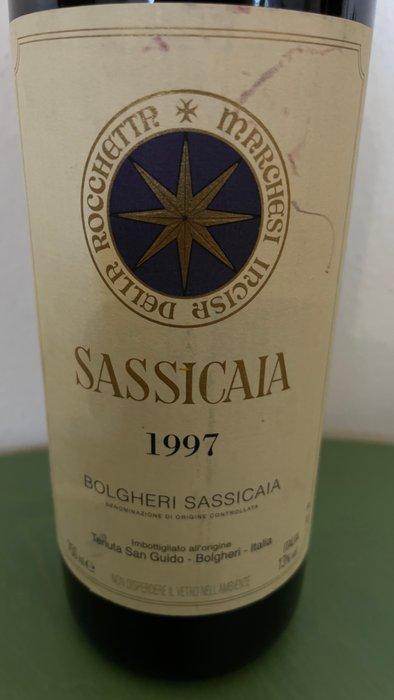 1997 Tenuta San Guido, Sassicaia - Super Tuscans - 1 Fles, Verzamelen, Wijnen