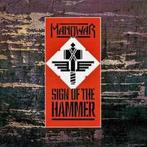 LP gebruikt - Manowar - Sign Of The Hammer (Europe, 1984), Cd's en Dvd's, Vinyl | Hardrock en Metal, Zo goed als nieuw, Verzenden