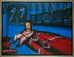 Herman Brood | Giclée: Metro | Afmeting: 90cm x 120cm, Antiek en Kunst, Kunst | Litho's en Zeefdrukken, Ophalen of Verzenden