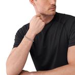 Armani Exchange AXG0118040 Heren Armband - Zilverkleurig, Verzenden, Zo goed als nieuw
