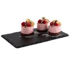 GGM Gastro | (6 stuks) Natuurleisteen plaat - GN 1/3 - |, Verzenden