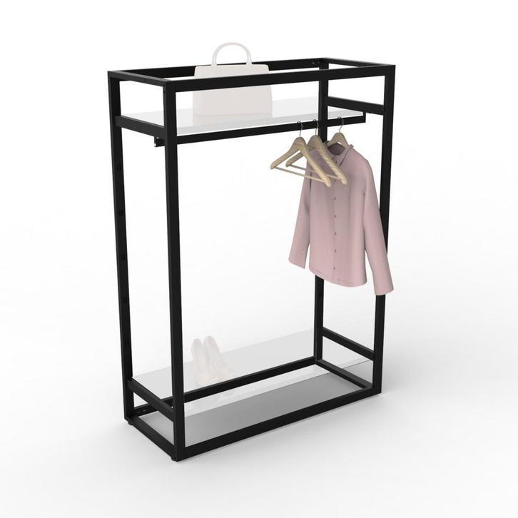 Middenunit Bigshop kit8875 zwart - H1450 - 1 span - zonder, Zakelijke goederen, Kantoor en Winkelinrichting | Winkel en Inventaris