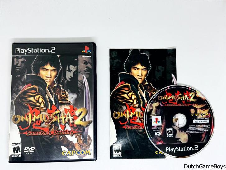 Playstation 2 / PS2 - Onimusha 2 - Samurais Destiny - USA, Spelcomputers en Games, Games | Sony PlayStation 2, Gebruikt, Verzenden