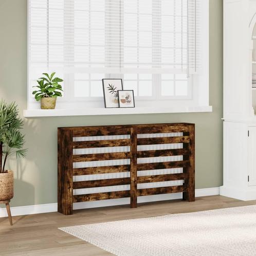 vidaXL Radiatorombouw 149x20x82 cm bewerkt hout gerookt, Doe-het-zelf en Verbouw, Verwarming en Radiatoren, Nieuw, Verzenden