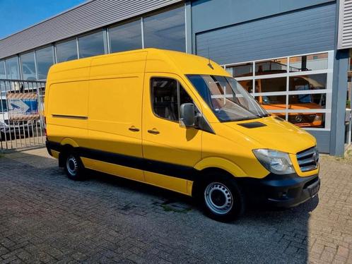 Zakelijke Lease |  Mercedes-Benz Sprinter 314 CDI L2H2 AUTOM, Auto's, Bestelauto's, Lease, Zwart, Automaat, Overige kleuren, Mercedes-Benz