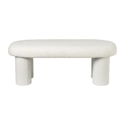 Bank teddy dodo - wit - 44x122x51 cm, Huis en Inrichting, Banken | Bankstellen, Verzenden