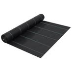 vidaXL Worteldoek 2x50 m PP zwart, Verzenden, Nieuw