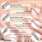 Sina Nagelfrees, frees, manicure nagel, 30-delige diamantfre, Verzenden, Nieuw