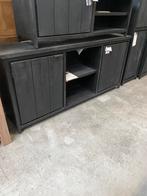 Cod dressoir mangohout, black finish (nieuw, A-keuze), Huis en Inrichting, Kasten | Dressoirs, Nieuw, Overige houtsoorten