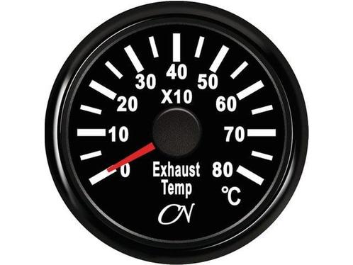 CN Pyrometer analoog+gever zwart - 52 mm, Watersport en Boten, Bootonderdelen, Ophalen of Verzenden