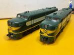 MTH H0 - MTH 802086 - Diesellocomotief (2) - Alco PA - Erié, Hobby en Vrije tijd, Modeltreinen | H0, Nieuw