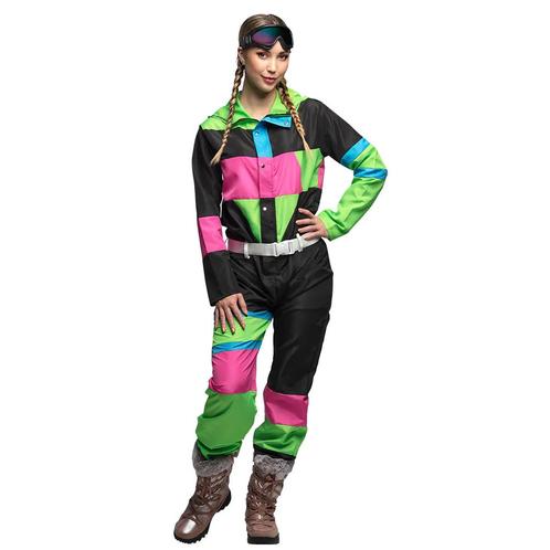 Skipak 80s Babe Zwart Neon, Kleding | Dames, Carnavalskleding en Feestkleding, Nieuw, Ophalen of Verzenden