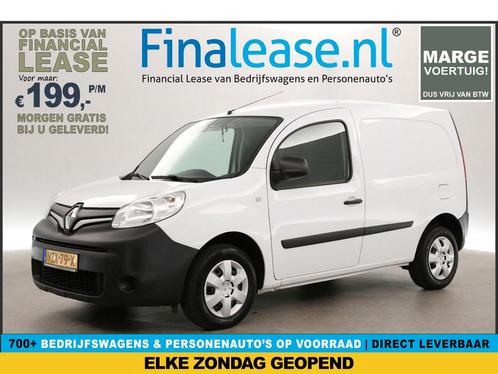 Renault Kangoo 1.5 dCi L1H1 MARGE Airco Cruise PDC €199pm, Auto's, Bestelauto's, Lease, Handgeschakeld, Diesel, Renault, Wit, Verzenden
