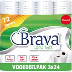 Voordeelverpakking: 72 Rollen - 3 Laags - Ultra Soft, Ophalen of Verzenden