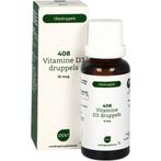AOV 408 Vitamine D3 druppels 10 mcg - 25 Milliliter, Verzenden, Nieuw