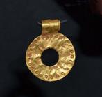 West-Aziatisch Geel goud Hanger, Sieraden, Tassen en Uiterlijk, Antieke sieraden