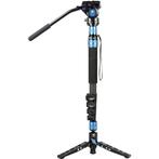 Sirui Monopod P-325FL + VA-5 Head, Nieuw, Ophalen of Verzenden, 175 cm of meer, Ministatief