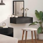 vidaXL Plafondtafel met lade Zwart 60 x 40 x 70 cm Bewerkt, Huis en Inrichting, Tafels | Kaptafels, Verzenden, Nieuw