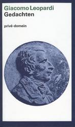 Gedachten / Privé-domein / 39 9789029528696 Giacomo Leopardi, Verzenden, Gelezen, Giacomo Leopardi