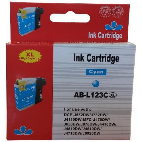 Huismerk Brother LC-123C cartridge cyaan, Computers en Software, Printerbenodigdheden, Nieuw, Verzenden