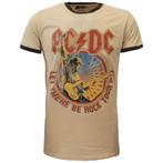 AC/DC Let There Be Rock Tour 1977 Ringer T-Shirt - Officiële, Verzenden, Nieuw