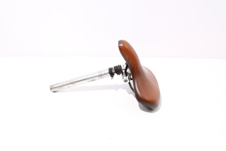 Selle royal zadel bruin | 27,2mm verende zadelpen, Fietsen en Brommers, Fietsonderdelen, Zadel, Gebruikt