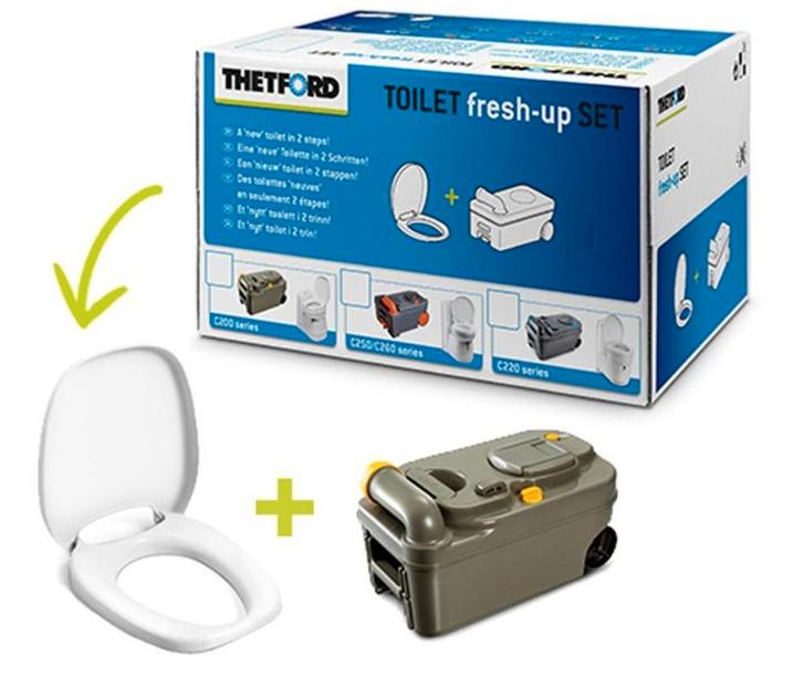 Thetford Fresh Up set C200 (Thetford C200 Serie, Toiletten), Caravans en Kamperen, Kampeeraccessoires, Nieuw, Ophalen of Verzenden