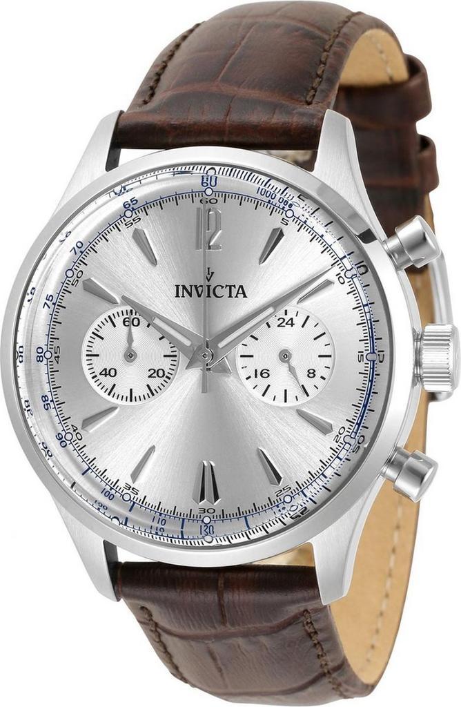 Invicta Vintage 35113 Quartz Herenhorloge - 40mm, Sieraden, Tassen en Uiterlijk, Horloges | Heren, Verzenden