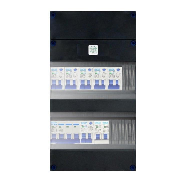 Gacia groepenkast 3 fase 5 alamat + kookgroep, Doe-het-zelf en Verbouw, Elektra en Kabels, Nieuw, Ophalen of Verzenden