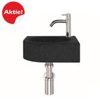 Hardstenen fonteinset Takara 30x30x10 cm, Ophalen of Verzenden, Nieuw, Chroom, Overige typen