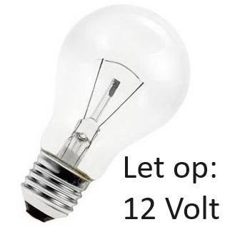 SL Gloeilamp Laagvolt E27 12V 25W Helder A60, Huis en Inrichting, Lampen | Plafondlampen, Nieuw, Ophalen of Verzenden