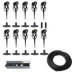 10x LED grond spot - 12V - 3 watt - complete DIY set, Ophalen of Verzenden, Nieuw
