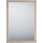 Spiegel - Livion Mik - Raamspiegel - Rechthoek - Beige - MDF, Ophalen of Verzenden, Nieuw