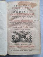 Io. Gottl. Heineccius - Elementa Iuris Civilis Secundum, Antiek en Kunst, Antiek | Boeken en Bijbels