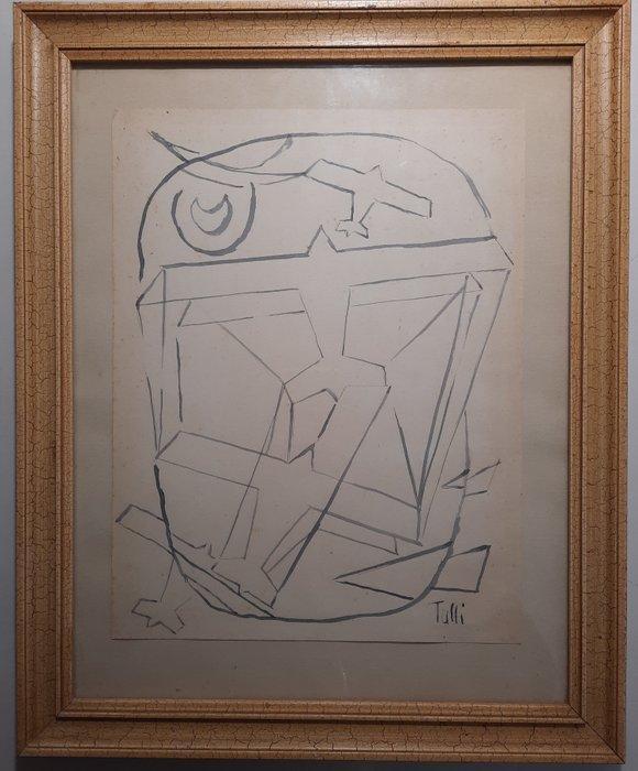 Wladimiro Tulli (1922-2003) - Aeropittura, Antiek en Kunst, Kunst | Designobjecten
