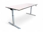 Gispen TM slingerbureau, 180x80 cm, lindberg eiken-aluminium, Ophalen of Verzenden, Nieuw