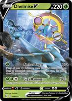 Dhelmise V 009/072 shining fates, Ophalen of Verzenden, Nieuw, Losse kaart, Foil